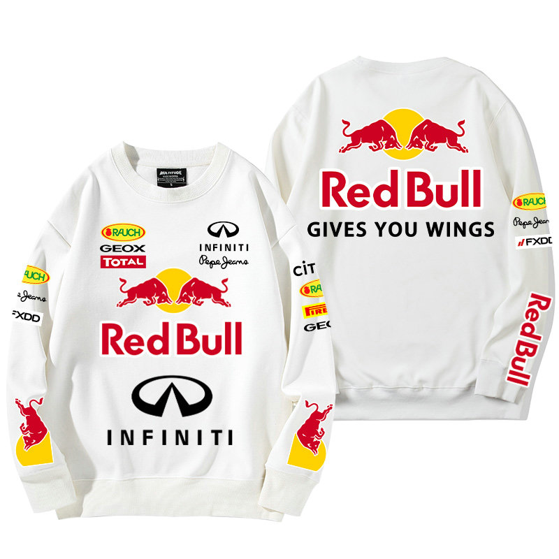 Sweatshirt Infiniti Red Bull Racing Coton Homme Col Rond